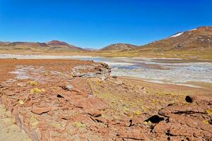 Piedras Rojas - - Atacama Wüste - - san pedro de Atacama. foto