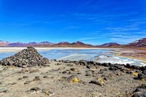 salar de aguas calientes Standpunkt - - Atacama Wüste - - san pedro de Atacama. foto