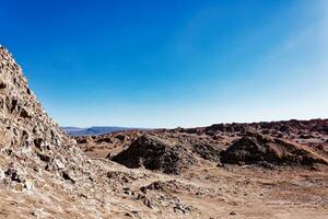 Landschaften von das Atacama Wüste - - san pedro de Atacama - - el loa - - Antofagasta Region - - Chile. foto