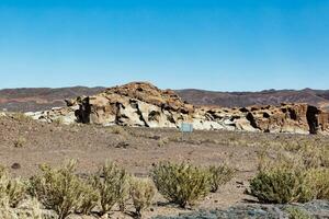 Yerbas buenas archäologisch Seite? ˅ - - Chile. Höhle Gemälde - - Atacama Wüste. san pedro de Atacama. foto