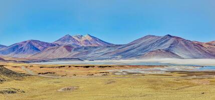 salar de aguas calientes Standpunkt - - Atacama Wüste - - san pedro de Atacama. foto