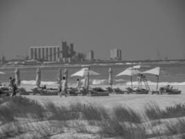 beim das Strand von abu Dhabi foto