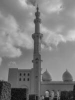 Moschee in Abu Dhabi foto