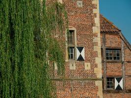 Schloss und Park im Westfalen foto