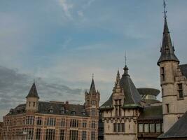 die Stadt Antwerpen in Belgien foto