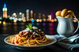 das Beste Restaurants im Hong Kong. KI-generiert foto