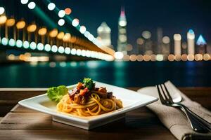 das Beste Restaurants im Hong Kong. KI-generiert foto