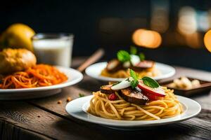 das Beste Essen im das Welt ist im das Küche. KI-generiert foto