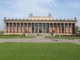 altesmuseum, das 1830 erbaute antiquitätenmuseum in berlin, deutschland foto