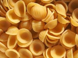 Orecchiette-Nudeln, italienisches Essen foto