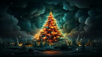 Weihnachtsbaum Hintergrund foto