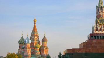 NS. Basilikum-Kathedrale im Roten Platz Moskauer Kreml, Russland foto