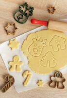 Weihnachten Backen, Lebkuchen Kekse foto