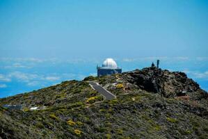 Observatorium im Kanarienvogel Inseln - - Spanien 2022 foto
