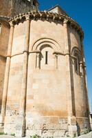 schön Apsis beim Sepulveda Kirche, hingebungsvoll zu Heilige Salvador foto