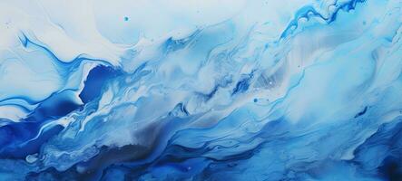 Flüssigkeit Kunst abstrakt bunt Texturen im lila Ton , generiert durch ai foto