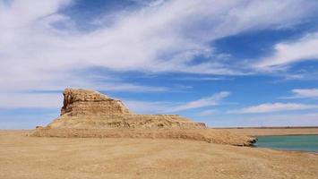 Dachaidan Wusute Wasser Yadan geologischer Park in Qinghai China foto