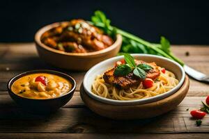 das Beste indisch Essen im das Vereinigtes Königreich. KI-generiert foto