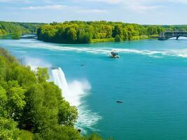 Niagara, das sehenswert Sehenswürdigkeiten, Aktivitäten, und lokal Küche, Herstellung es ein unvergesslich Erfahrung foto