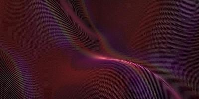 Mesh-Digital-Wellen-Technologie Hintergrund glänzend reflektierende Oberfläche