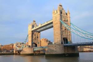 Tower Bridge in London, Großbritannien foto