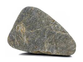 Granit Felsen, isoliert auf Weiß Hintergrund foto