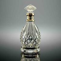 3d Luxus Parfüm Flasche Attrappe, Lehrmodell, Simulation, ai generativ foto