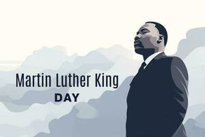 martin luther king day flyer, banner oder poster foto