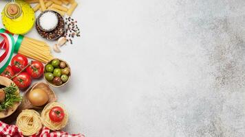 frisch, köstlich Obst Küche mit appetitlich Variationen im Gourmet Mahlzeit Studio Essen Hintergrund foto