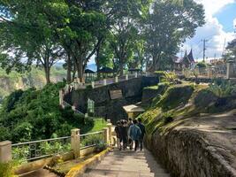Tourist Sehenswürdigkeiten Das haben schön und cool Ansichten im Panorama Baru, bukittinggi, Westen Sumatra, Indonesien - - kann 22, 2023 foto