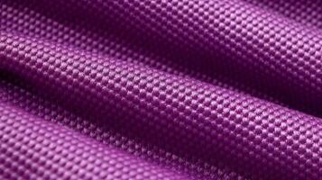 lila Fußball Stoff Textur mit Luft Gittergewebe. sportlich tragen Hintergrund foto