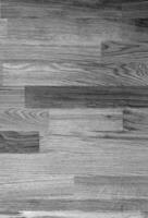 natürlich Holz schwarz und Weiß Hintergrund mit verschwommen Elemente. einfarbig hölzern Oberfläche Muster, Graustufen Holz Textur foto