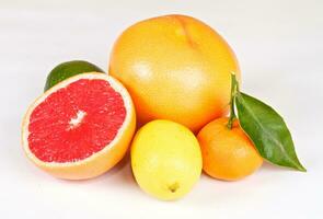 frisch saftig Grapefruits foto