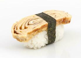 Tamago-Omelett-Sushi foto