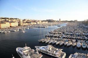 Hafen von Marseille Provence Südfrankreich foto