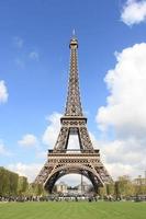 eiffelturm in paris frankreich foto