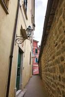 Gasse im Dorf Vernazza, Cinque Terre, Italien foto