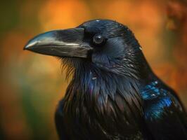 Turm Vogel Porträt ai generiert foto