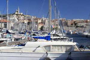 Hafen von Marseille Provence Südfrankreich foto