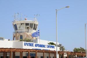 Santorini International Airport, Santorini Island, Griechenland foto