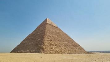 die Pyramide des Pharaos Khafre foto