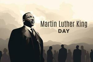 martin luther king day flyer, banner oder poster foto