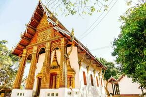 Tempel im Laos foto