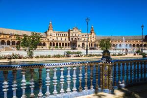 schön Platz de spanien, Sevilla, Spanien foto