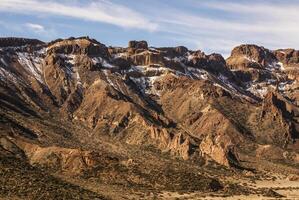 teide National Park Roques de garcia im Tenerife beim Kanarienvogel Inseln foto