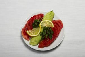 Auswahl an Fleisch aus der türkischen Küche foto