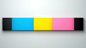 farbig Quadrate auf ein grau Hintergrund. eps 10 Vektor Datei. generativ ai foto