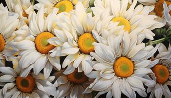 Weiß Sonnenblumen hell foto