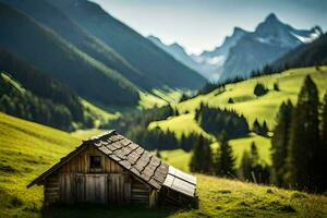 Foto Hintergrund Berge, das Himmel, Gras, das Berge, das Himmel, das Berge, Die. KI-generiert