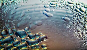 Makro Foto Wasser Textur